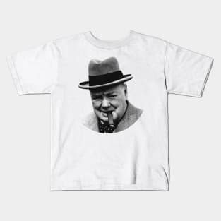 Winston Churchill Kids T-Shirt